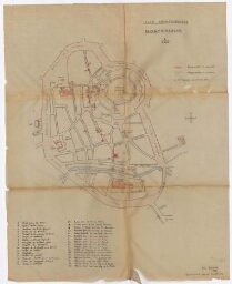 Plan archéologique Montbrison / Louis Bernard